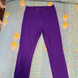 Outdoor Voices Tech Sweat leggings in Grape, size M